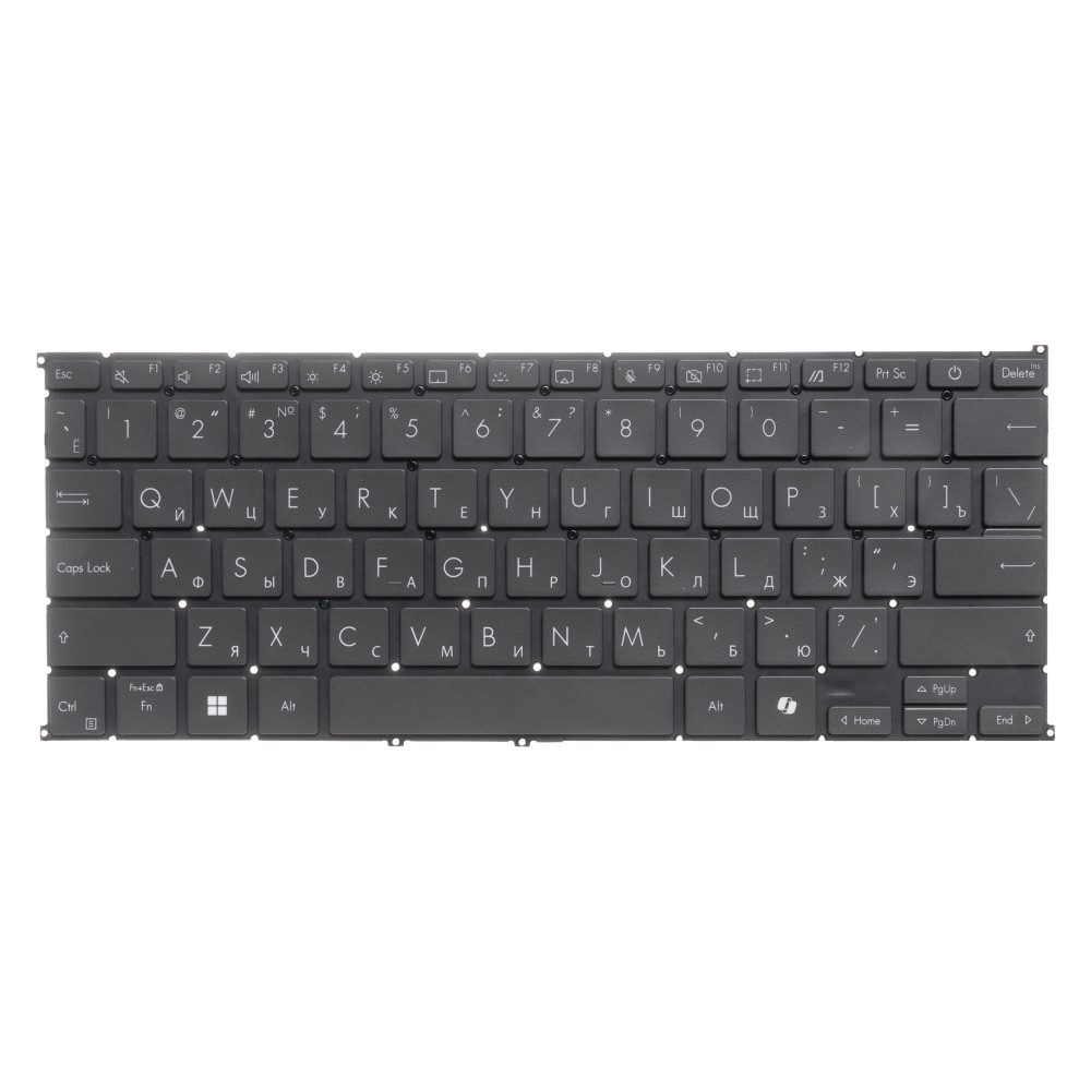 Клавиатура для ноутбука Asus Zenbook S13 OLED UX5304MA с подсветкой (Copilot key)