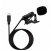 Всенаправленный петличный микрофон + клипса с разъемом Lightning для техники Apple, для стримов и видеосъемки