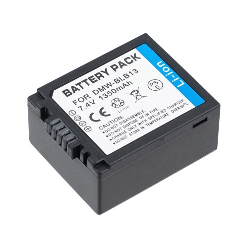 Аккумулятор DMW-BLB13 для Panasonic Lumix DMC-G2 | DMC-G10 | DMC-G1 | DMC-G2K | DMC-GF1 | DMC-GH1 - 1350mah