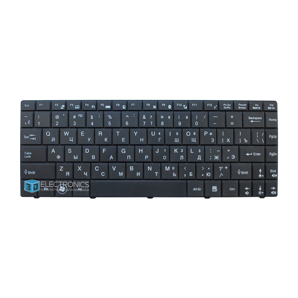 Клавиатура для MSI EX 400 черная
