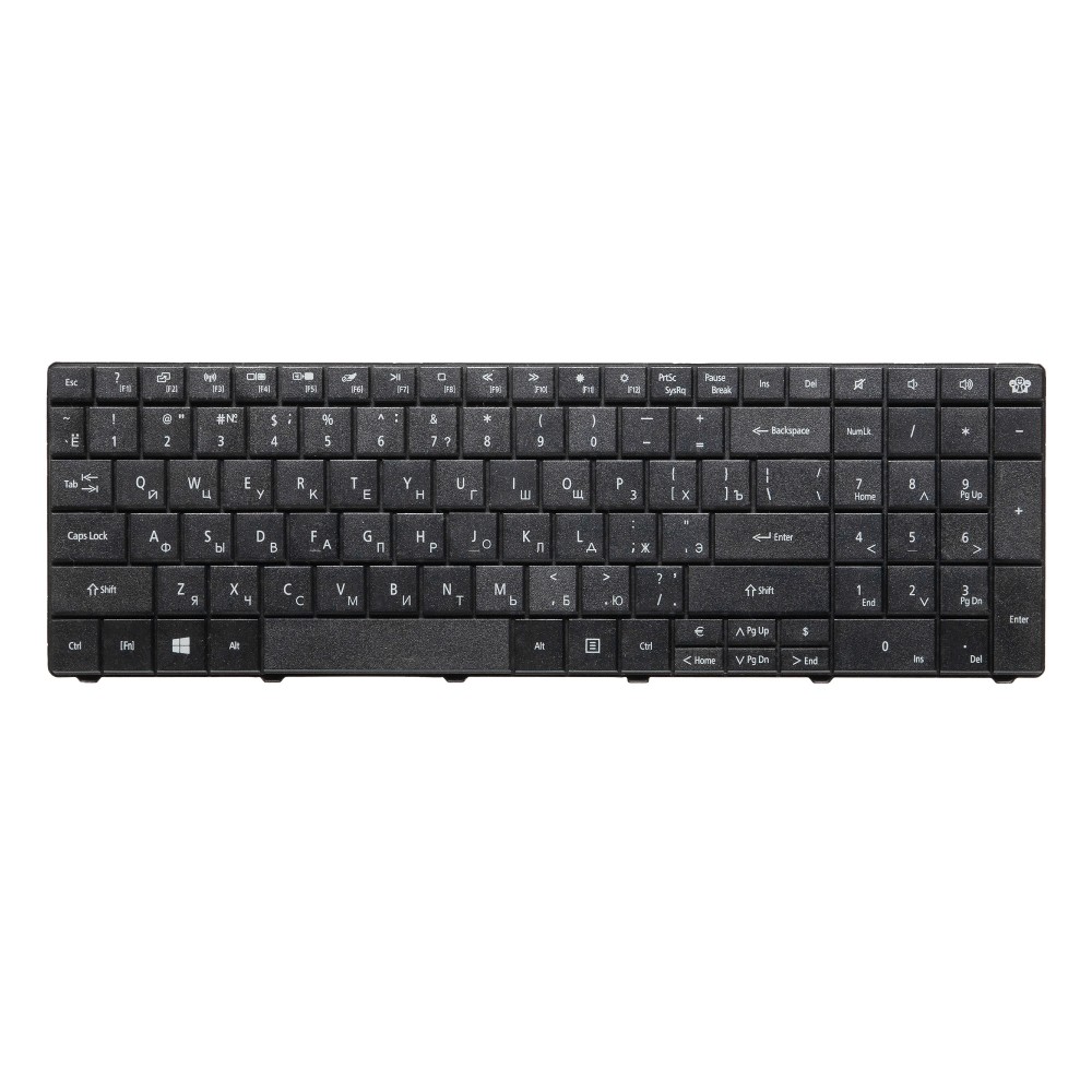Клавиатура для PACKARD BELL EASYNOTE TX86 черная