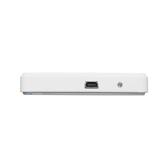 Бокс для жесткого диска 2.5" - USB 2.0 пластик (белый)