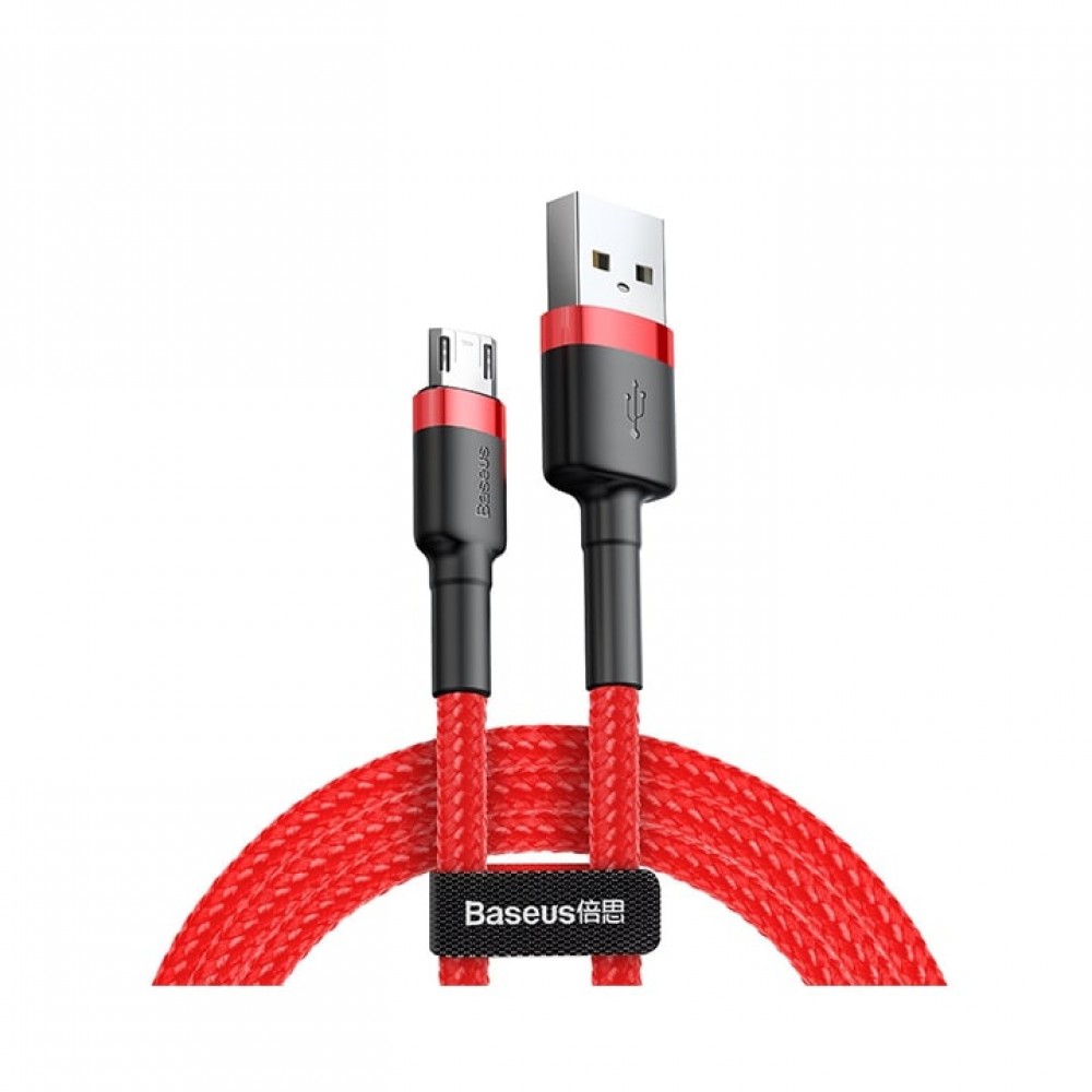 Кабель Baseus Cafule USB - microUSB (CAMKLF) 2 м - красный