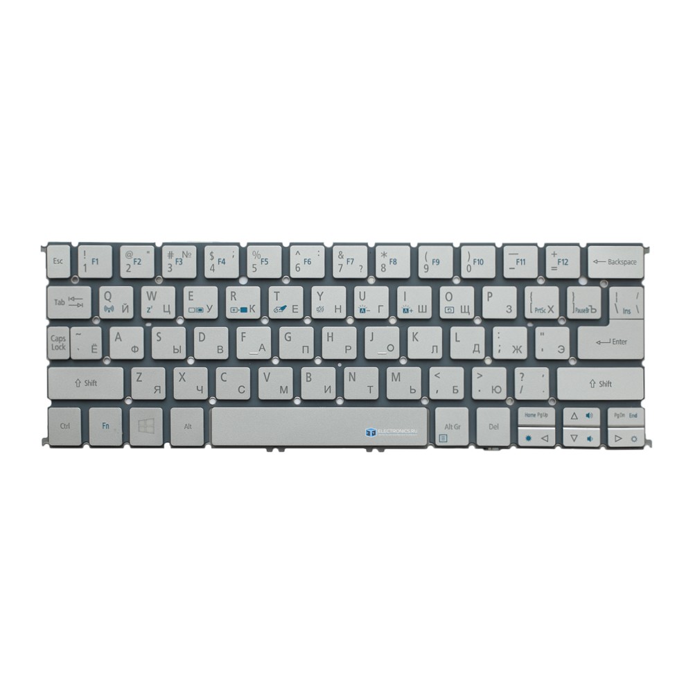 Клавиатура для Acer Aspire S7-191 с подсветкой