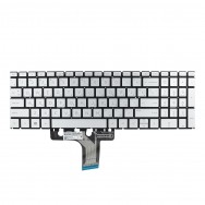 Клавиатура для HP Pavilion 15-EG0000 серебристая