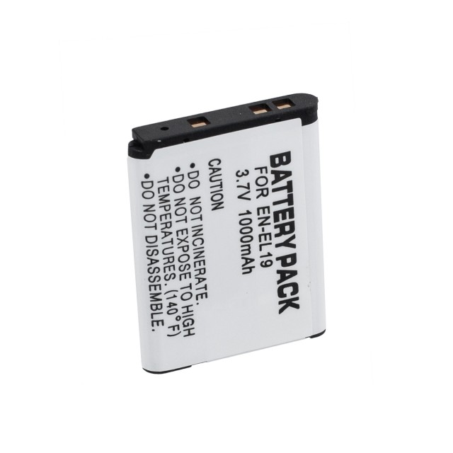 Аккумулятор EN-EL19 для Nikon Coolpix - 1000mAh