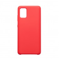 Чехол для Samsung Galaxy A51 SM-A515F силиконовый (красный)