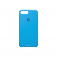 Чехол для iPhone 7 / iPhone 8 / iPhone SE (2020) силиконовый (циан)