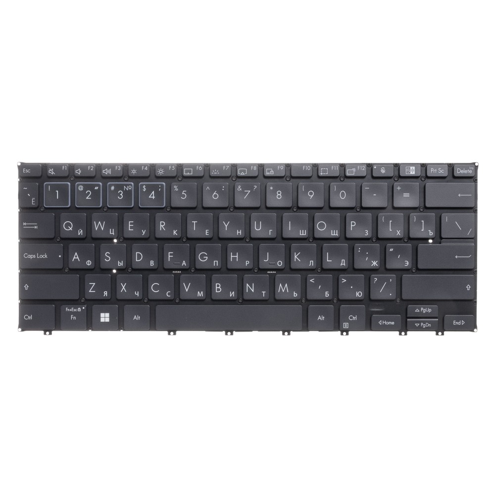 Клавиатура для ноутбука Asus ExpertBook B5 Flip B5402FEA с подсветкой