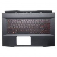 Топкейс с клавиатурой для MSI Katana GF76 12UE с подсветкой