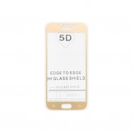 Защитное стекло Samsung Galaxy J5 (2017)/J5 Pro SM-J530FM золотое