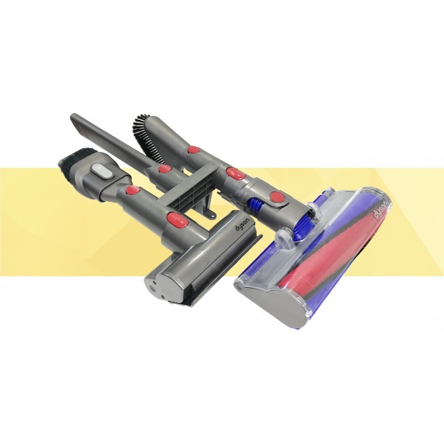 Держатель для насадок пылесосов Dyson V7 / V8 / V10 / V11 / V12 / V15 . Настенное крепление аксессуаров