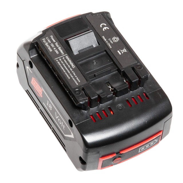 Аккумулятор BAT609 для инструмента Bosch - 4000mAh 18V 3600 / 17600 / 25600 / 36600 / 37600 / CCS / CFL / CRS / DDB / DDS / GBH / GDR / GDS / GSA / GST / GWS