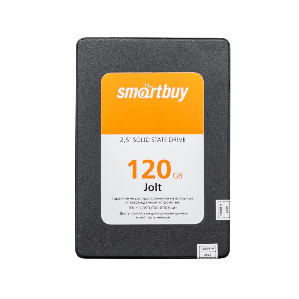 SSD диск 2.5" - Smartbuy Jolt, 120Gb, SATA 6GB/s