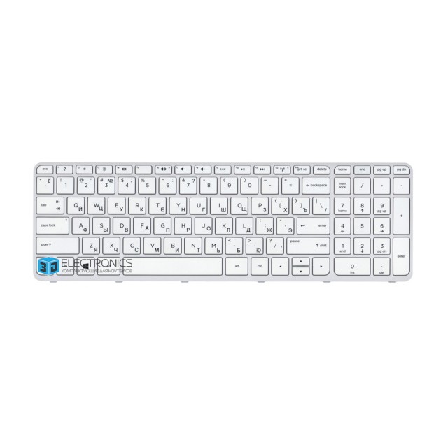 Клавиатура для HP Pavilion 15-n000 белая