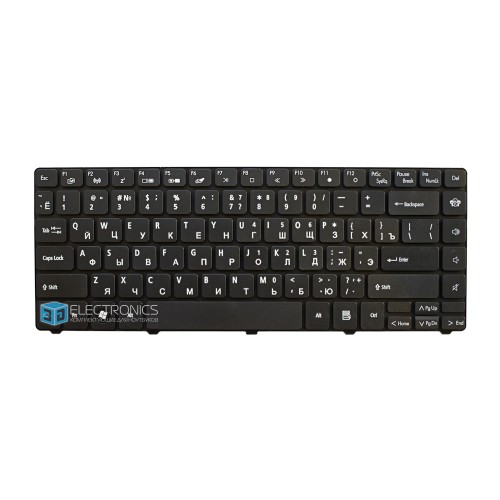 Клавиатура для PACKARD BELL EASYNOTE NM87 черная
