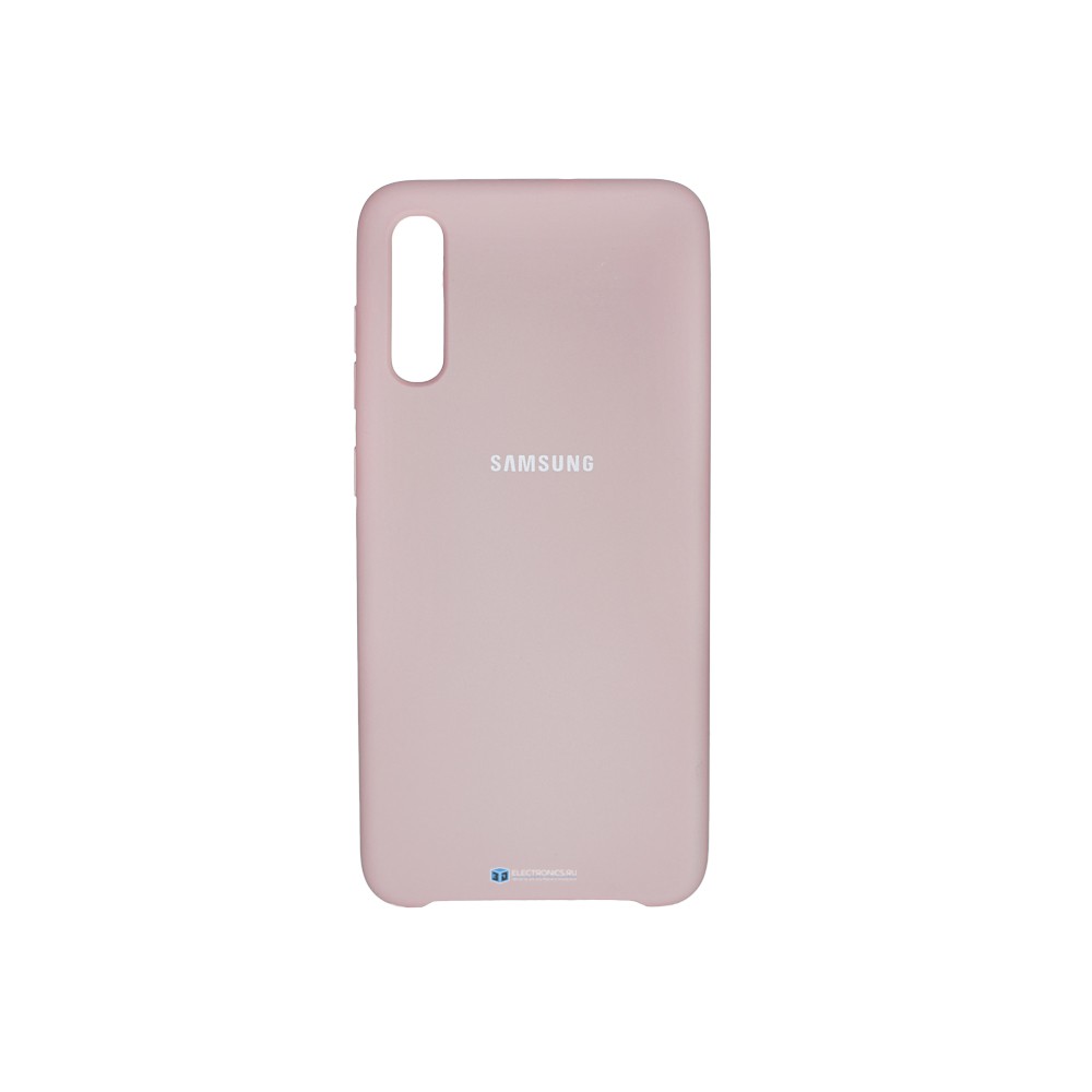Чехол для Samsung Galaxy A70 SM-A705F силиконовый (бежевый)