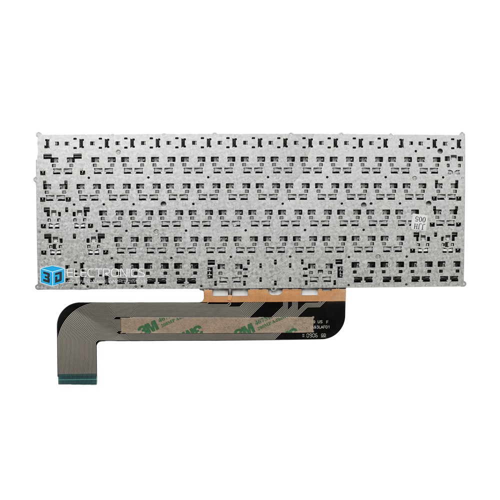 Клавиатура для ASUS ZENBOOK UX21E серебристая