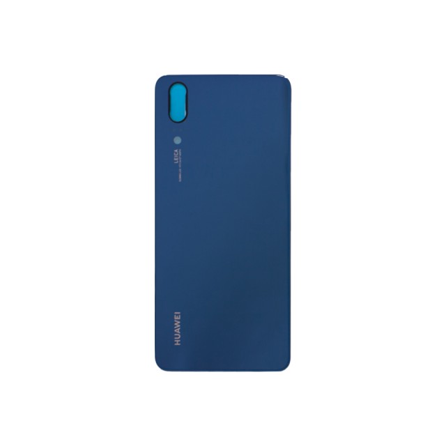 Задняя крышка (стекло) для Huawei P20 - синяя