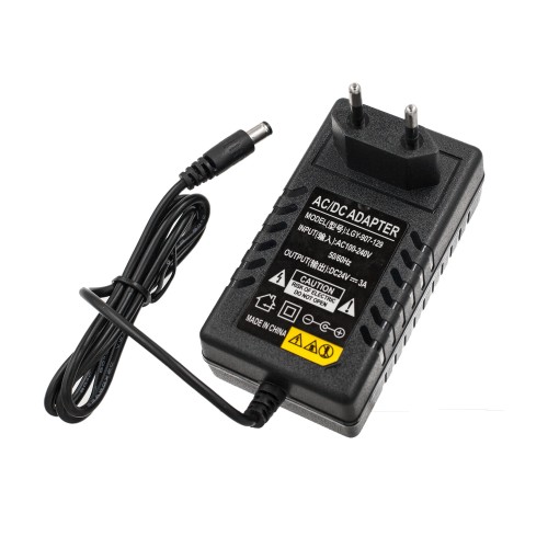 Блок питания 24V 3A 5.5x2.5 (72W)