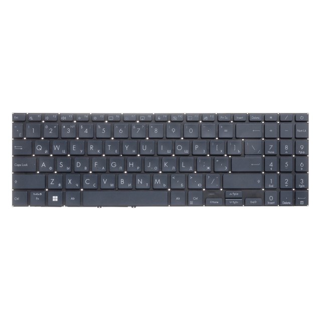 Клавиатура для ноутбука Asus Zenbook 15 OLED UM3504DA с подсветкой