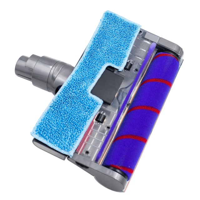 Турбощетка (Turbo brush) для твердых покрытий с контейнером Dyson V15 / V8 / V10 / V11 / V7 / SV10 / SV22 / SV25 / SV23 / SV12 / SV11 моторизованная