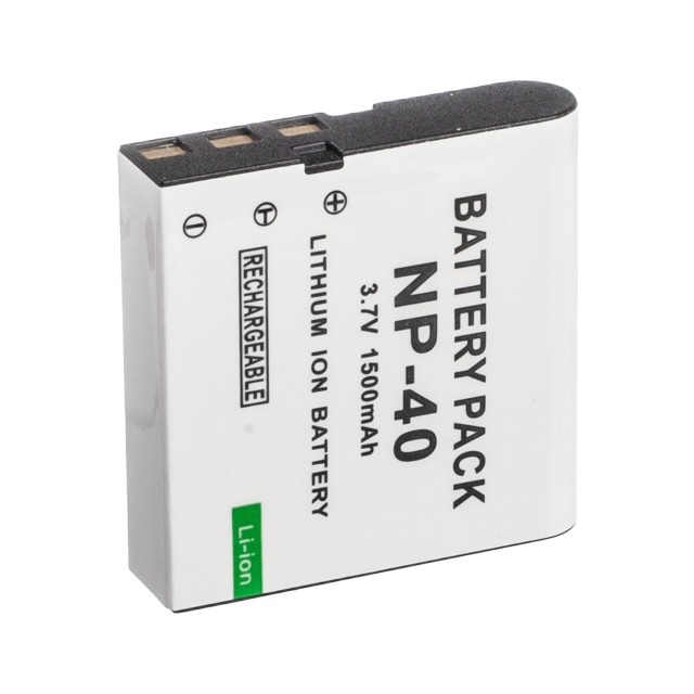 Аккумулятор NP-40 для Casio Pro EX-P600 | EX-Z55 | EX-Z1050 | EX-Z1200 | EX-Z50 | EX-Z57 - 1500mAh