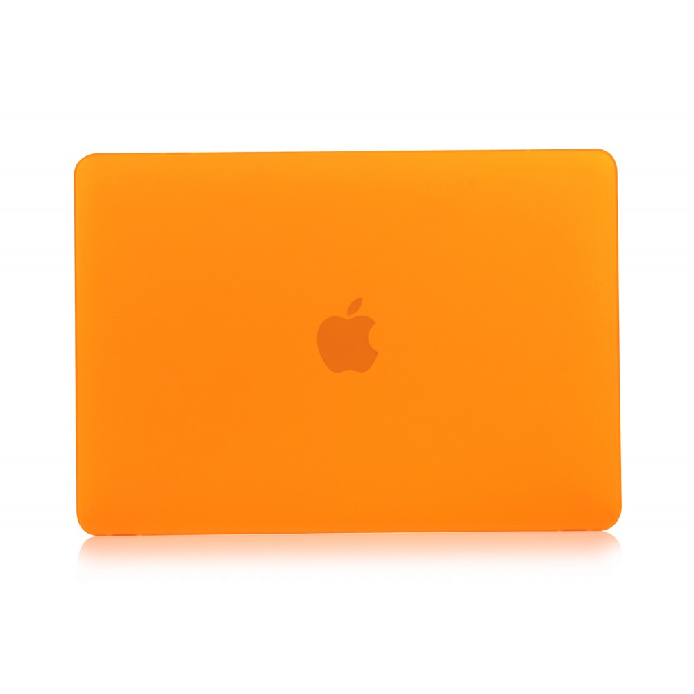 Чехол для ноутбука Apple Macbook air 13.3 A1932 / A2179 / A2337 (2018-2022 года) - оранжевый , матовый