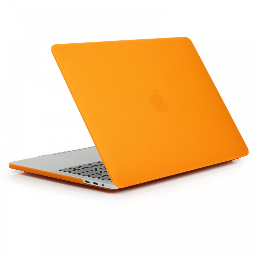 Чехол для ноутбука Apple Macbook air 13.3 A1932 / A2179 / A2337 (2018-2022 года) - оранжевый , матовый