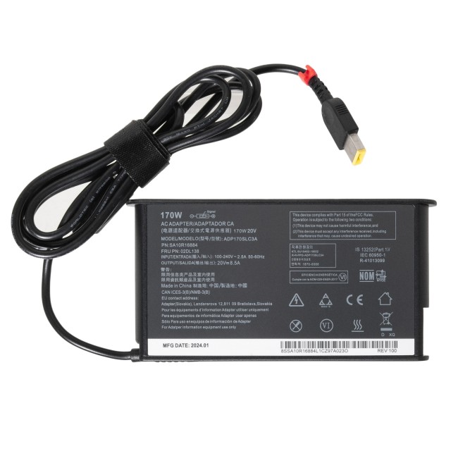 Блок питания для Lenovo ThinkPad P17 Gen 2 - 170W