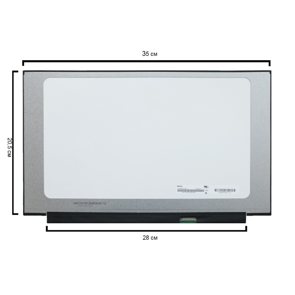 Матрица для Lenovo IdeaPad Gaming 3-15IHU6 - FHD 60Hz
