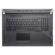 Топкейс с клавиатурой для Asus ROG Strix G731GW с RGB подсветкой (PER KEY)