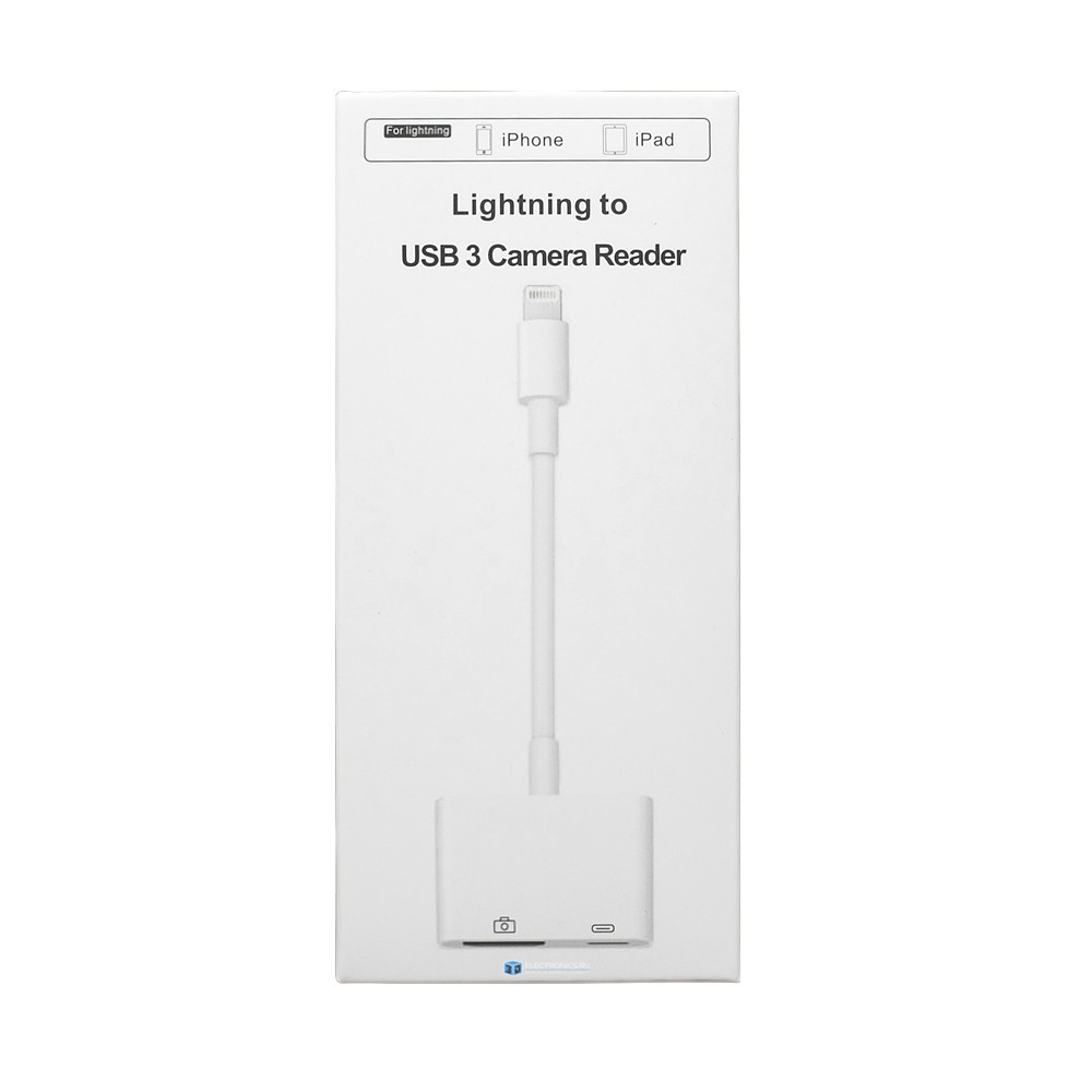 Адаптер Lightning-USB для iPhone и iPad (Lightning to USB 3 Camera Adapter)