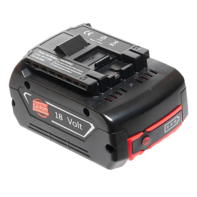 Аккумулятор BAT609 для инструмента Bosch - 5000mAh 18V 3600 / 17600 / 25600 / 36600 / 37600 / CCS / CFL / CRS / DDB / DDS / GBH / GDR / GDS / GSA / GST / GWS