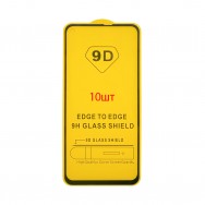 Защитное стекло Samsung Galaxy A60 SM-A606F черное (упаковка 10 штук)