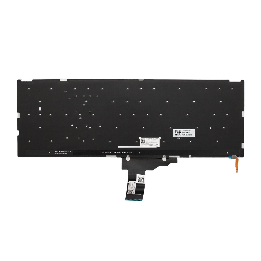 Клавиатура для Asus F509FA черная с подсветкой