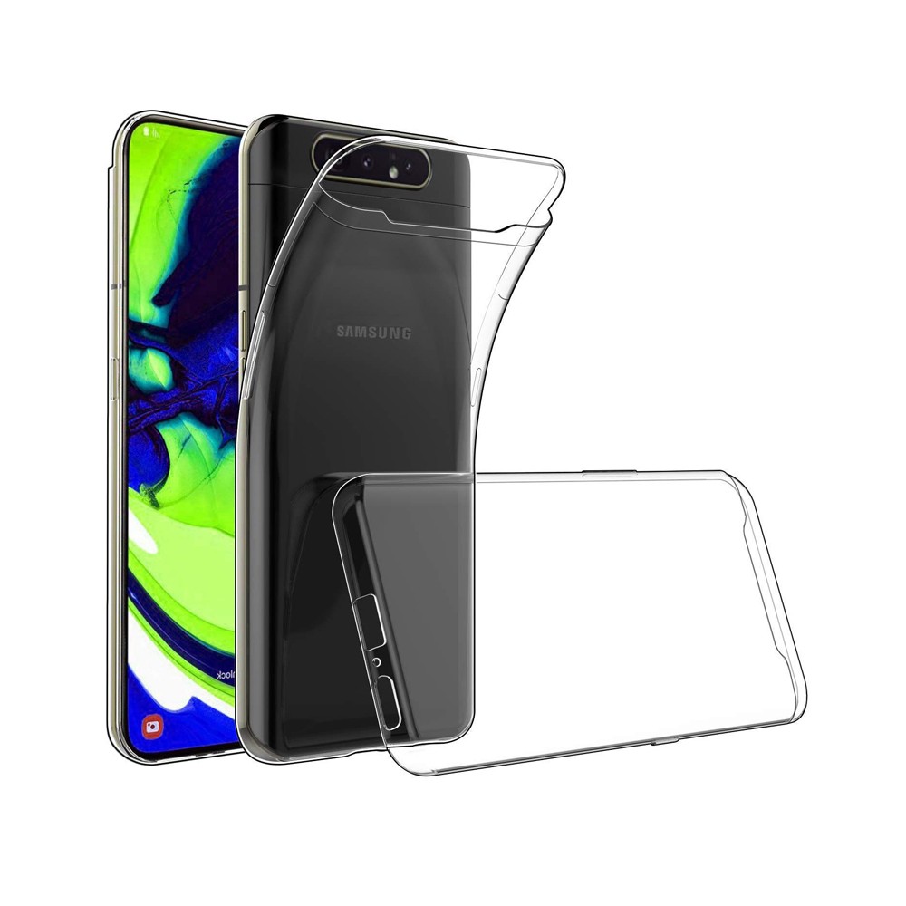 Чехол для Samsung Galaxy A80 SM-A805F / A90 SM-A905F силиконовый (прозрачный)