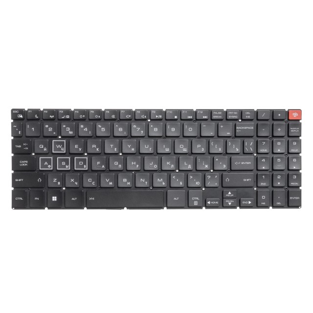 Клавиатура для Maibenben X658 с RGB подсветкой