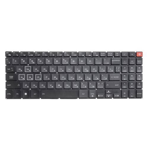 Клавиатура для Maibenben X658 с RGB подсветкой