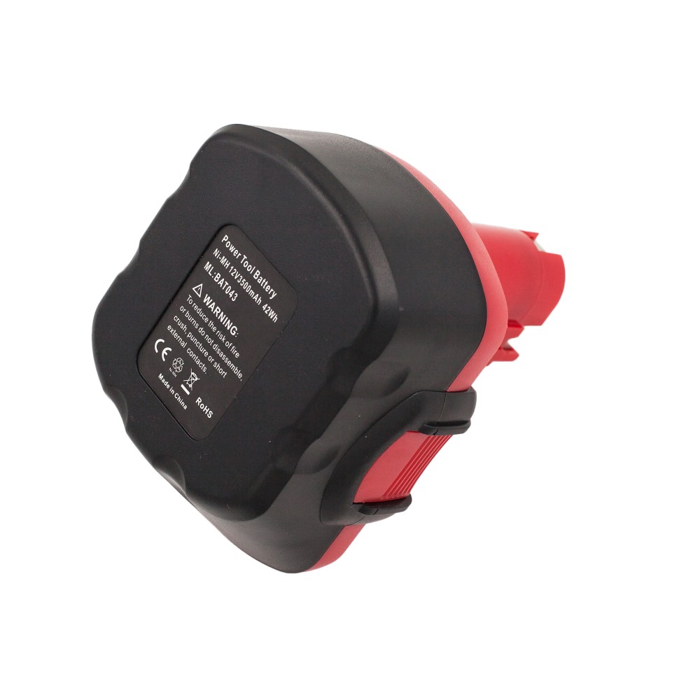 Аккумулятор BAT043 для шуруповертов Bosch PSR 1200 | GSR 12-2 | D-70745 | PSR 12 | 2607335273 | 12 V - 3300mAh