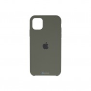 Чехол для iPhone 11 силиконовый (сосновый лес)
