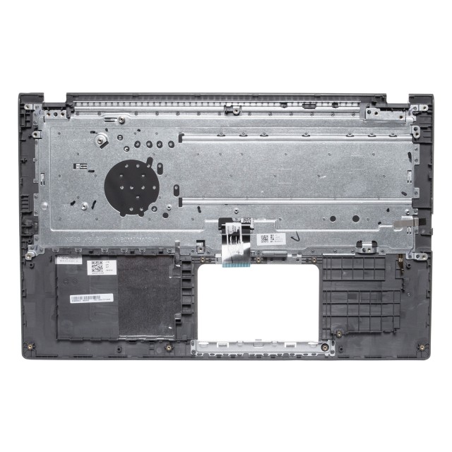 Топ-панель с клавиатурой для Asus F509FB - серая с подсветкой (Со следами от транспортировки, царапина)