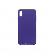 Чехол для iPhone XR силиконовый (фиолетовый)