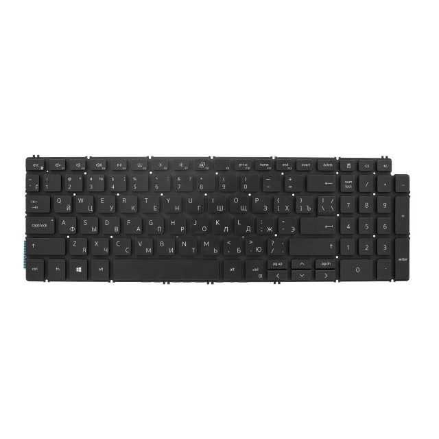 Клавиатура для Dell Vostro 5590 черная с подсветкой