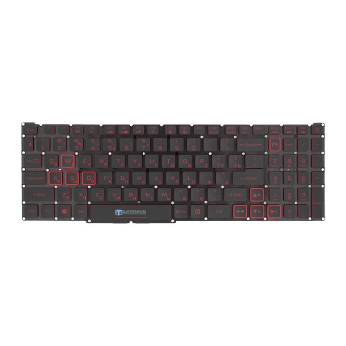 Клавиатура для Acer Nitro AN715-52 с подсветкой - ORG