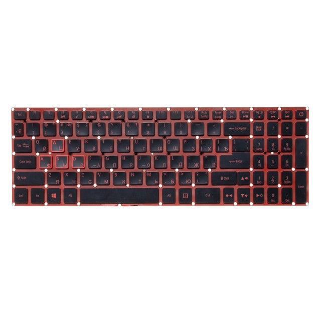 Клавиатура для Acer Nitro 5 AN515-53 с подсветкой