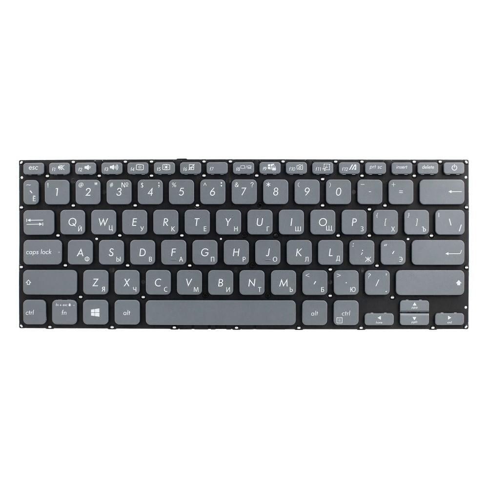 Клавиатура для Asus X409FB серая