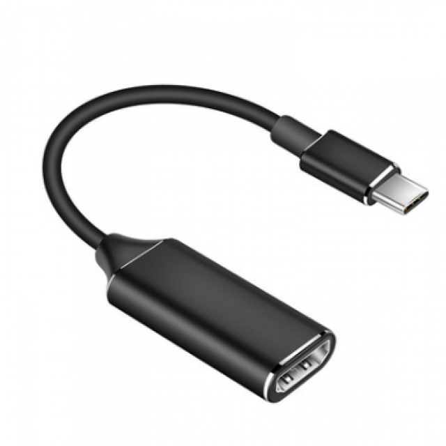 Компактный адаптер-переходник USB Type-C - HDMI (4k)