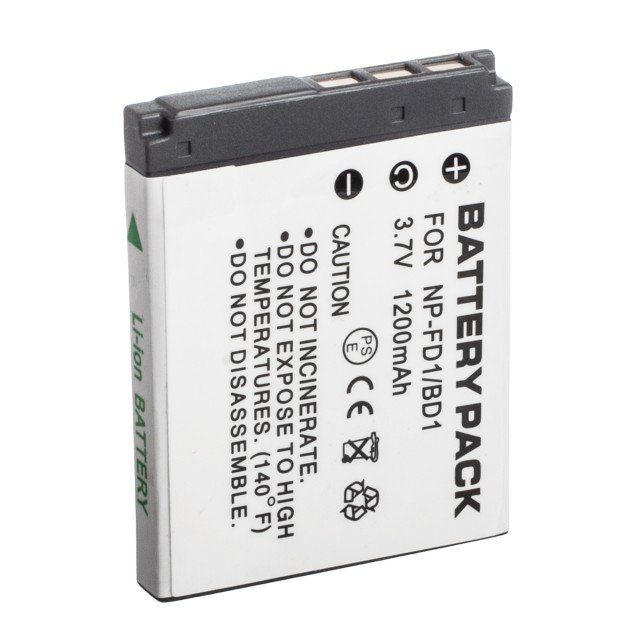 Аккумулятор NP-BD1, NP-FD1 для Sony Cyber-shot - 1200mah