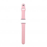 Ремень для Apple Watch 38-40мм (силикон) - розовый